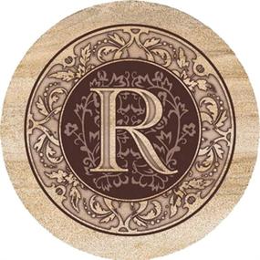 img 1 attached to 🪄 Monogrammed Thirstystone TSMR Coaster Set