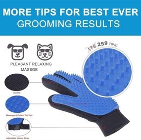 img 4 attached to 🐾 Ultimate Pet Care Grooming Glove: Unlock the Benefits!