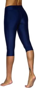 img 4 attached to Ninovino Womens Swimming Stretch Leggings Sports & Fitness