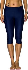 img 3 attached to Ninovino Womens Swimming Stretch Leggings Sports & Fitness