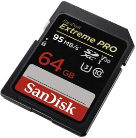 img 3 attached to 💾 Увеличенная емкость хранения: SD-карта SanDisk Extreme PRO SDXC UHS-I на 64 ГБ (SDSDXXG-064G-GN4IN)