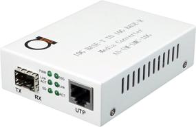 img 4 attached to 10Gig Fiber to 10G Copper UTP Ethernet Media Converter - Open SFP+ 10Gb Slot - 10G Base-T to 10G Base-R - Cat7 UTP 1m Cable in Set - 10Gbps Ethernet Fiber Optic Converter