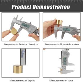 img 2 attached to 📏 Allprettyall Digital Caliper Micrometer: Accurate and Precise Measuring Tool