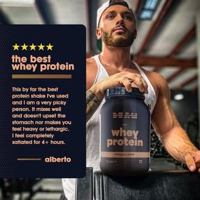 img 2 attached to 🍫 BEAM Be Amazing Whey Protein Isolate Powder - Gluten and Soy-Free for Muscle Growth Support, Keto Diet Friendly, Chocolate Fudge Flavor, 25 Servings