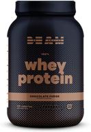 🍫 beam be amazing whey protein isolate powder - gluten and soy-free for muscle growth support, keto diet friendly, chocolate fudge flavor, 25 servings logo