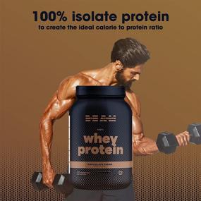 img 1 attached to 🍫 BEAM Be Amazing Whey Protein Isolate Powder - Gluten and Soy-Free for Muscle Growth Support, Keto Diet Friendly, Chocolate Fudge Flavor, 25 Servings