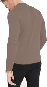 img 3 attached to 👕 Stylish KINGBEGA Turtleneck Pullover Sweaters: Shop Men's Clothing, T-Shirts & Tanks