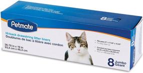 img 2 attached to 🐈 Enhanced Petmate Drawstring High Back Litter Pan Liner