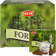 🌲 captivating forest incense cones bundle with cone incense burner - indulge in hem incense aromas logo