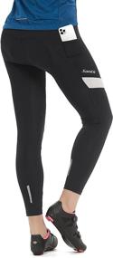 img 2 attached to 🚴 Santic Women's Bike Pants: 4D Padded Cycling Tights for Long Rides – Breathable & Quick-Dry Trousers