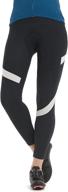 🚴 santic women's bike pants: 4d padded cycling tights for long rides – breathable & quick-dry trousers logo