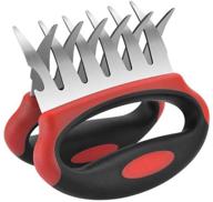 🍖 vamotto 3-in-1 pulled pork shredder claws: stainless steel bbq meat forks for shredding, handling, and carving food - barbecue paws claw handler set for serving pork, turkey, chicken, and brisket logo