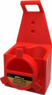 forney 86221 oxygen acetylene light duty replacement plastic tote, red: the perfect solution for carrying and storing your equipment logo