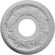 🏢 ekena millwork cm11he helene ceiling medallion, 11.88" od x 3.63" id x 0.88" p (fits canopies up to 5.25"), factory primed logo