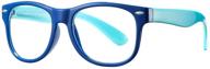 👀 enhanced eye protection: azorb kids blue light blocking glasses with unbreakable tpee frame - ideal for boys & girls logo