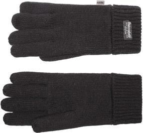 img 3 attached to 🧤 EEM Knitted Thinsulate Thermal Lining: The Ultimate Men's Accessories for Gloves & Mittens