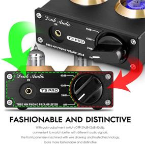 img 1 attached to 🎛️ Douk Audio T3 PRO: Mini Stereo Vacuum Tube Preamplifier with MM Phono Stage