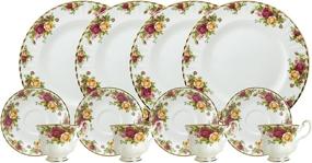 img 3 attached to 🍽️ 12 Piece Royal Country Service Set by Royal Doulton