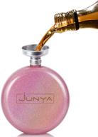 junya stainless rhinestone portable traveling logo