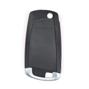 img 1 attached to 🔑 Keyecu EWS Измененный с помощью брелок-ключа Flip: 4 кнопки для BMW X5 Z3 Z4 2001-2005 HU92 Blade - Улучшенная безопасность и функциональность