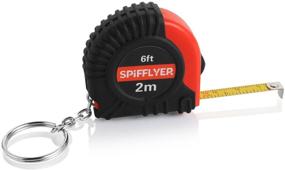 img 3 attached to Spifllyer Retractable Measuring Keychain with Built-in Measuring Tape