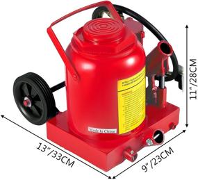 img 3 attached to 🔧 50 Ton Air Hydraulic Bottle Jack - 110231lbs Capacity - Heavy Duty Steel Construction - Ideal for Auto, Truck, and RV Repair Lifts - Bestauto Air Jack
