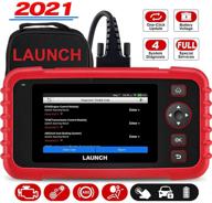 🔧 2021 new elite crp123x obd2 scanner - automotive tools for abs/srs/engine/transmission, check engine code reader with carry bag, battery test, android 7.0, autovin, wifi, lifetime free update logo