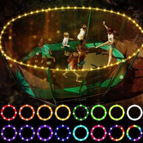 img 4 attached to 🎆 Illuminate Your Trampoline with Waterproof Remote-Controlled Lights for Outdoor Fun!