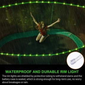 img 1 attached to 🎆 Illuminate Your Trampoline with Waterproof Remote-Controlled Lights for Outdoor Fun!