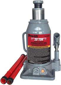 img 2 attached to Pro-Lift B-020D Grey Hydraulic Bottle Jack - 20 Ton Capacity: Heavy-Duty Lifting Power at Your Fingertips