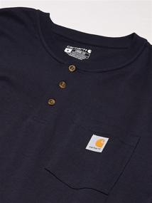 img 2 attached to Carhartt Workwear Pocket Regular X Large Мужская одежда для рубашек