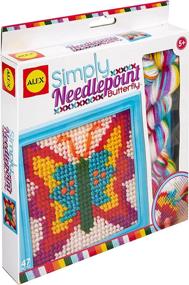 img 4 attached to Simply Needlepoint Craft Kit by ALEX Toys