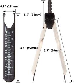 img 2 attached to Штангенциркули HNBun, измеряющие делитель электрокардиограммы