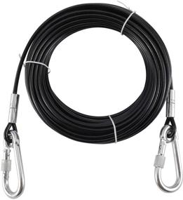 img 4 attached to 🐾 Ultimate Strength Dog Runner: Artilife Heavy Duty Tie Out Cable Leash for Massive Dogs up to 300 lbs