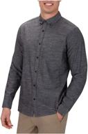 👕 hurley textured sleeve button black men's clothing: the ultimate shirts for style and comfort logo