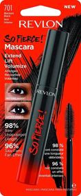 img 3 attached to 💥 Revlon So Fierce Mascara - Long Lasting Volume and Length, Clump-Free Formula, Smudge-Proof, Blackest Black (701), 0.25 oz