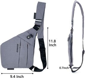 img 1 attached to TOLOG Lightweight Shoulder Crossbody Multipurpose Backpacks