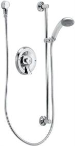 img 1 attached to 🚿 Moen 8346 Commercial Posi-Temp Pressure Balancing 4 Port Cycling Valve Hand Shower System - Chrome