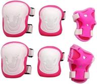 🛹 ericotry adults teens unisex adjustable knee elbow wrist braces: protective pads set for skateboarding, cycling, roller skating, and outdoor sports safety gear logo