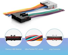 img 2 attached to Премиум комплект проводов для автомобиля для бесшовной установки послепродажного стереоприемника | Совместим с автомобилями Ford 1986-2004