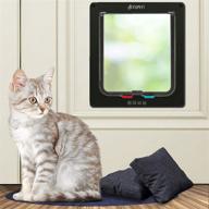 aetapeti cat door: the perfect solution for interior and exterior doors, sliding screens, glass windows, and door flap access for your feline friends logo