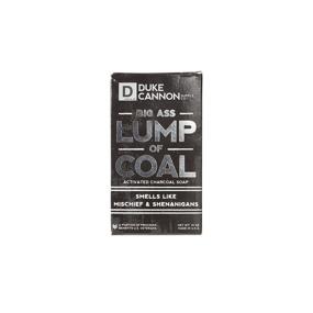 img 2 attached to 🧼 Duke Cannon's Big Ass Lump of Coal: Extra Large Men's Bar Soap with Activated Charcoal - Holiday Edition (Bergamot Scented, 10 oz)