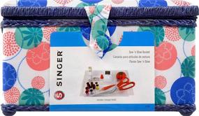 img 2 attached to 🧵 SINGER 07230 Sewing Basket Set with Sewing Kit, Needles, Thread, Pins, Scissors, and Notions, Florence