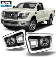 🚗 [2016-2019 nissan titan] cpw compatible driving fog lights pair + wiring + switch kit logo