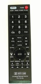 img 3 attached to 📱 Enhanced Toshiba CT-90325 Universal Remote Control for All Toshiba Brand TV, Smart TV - 1 Year Warranty(TS-12+AL)