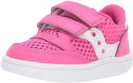 👟 saucony girls sneaker medium toddler girls' athletic shoes: superior support and style logo