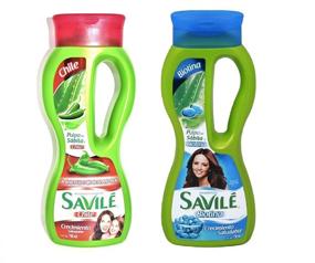 img 1 attached to 🌿 Savile Biotin Aloe Vera and Chile Pulp Shampoo/Conditioner