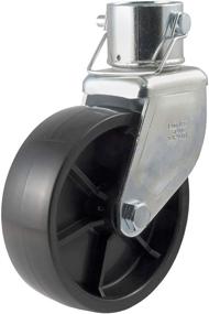 img 4 attached to CURT 28276: 6-Inch Caster Trailer Jack Wheel Replacement – 1,200 lbs Capacity