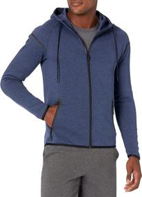img 4 attached to Peak Velocity Full Zip Athletic Fit Heather