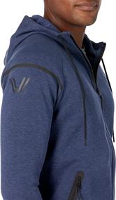 img 2 attached to Peak Velocity Full Zip Athletic Fit Heather